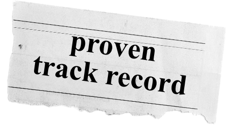 Proven track record