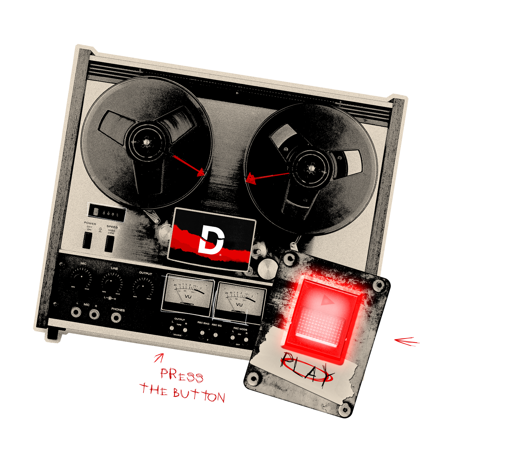 Tape Recorder On