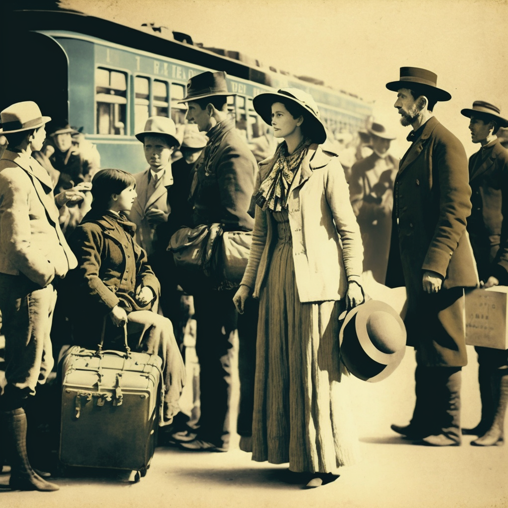 SEO migration services | People waiting for a train