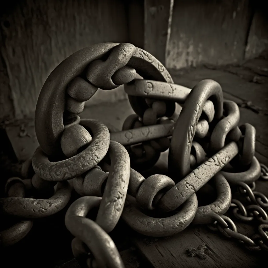 Digital PR agency | Old close up photo of chains