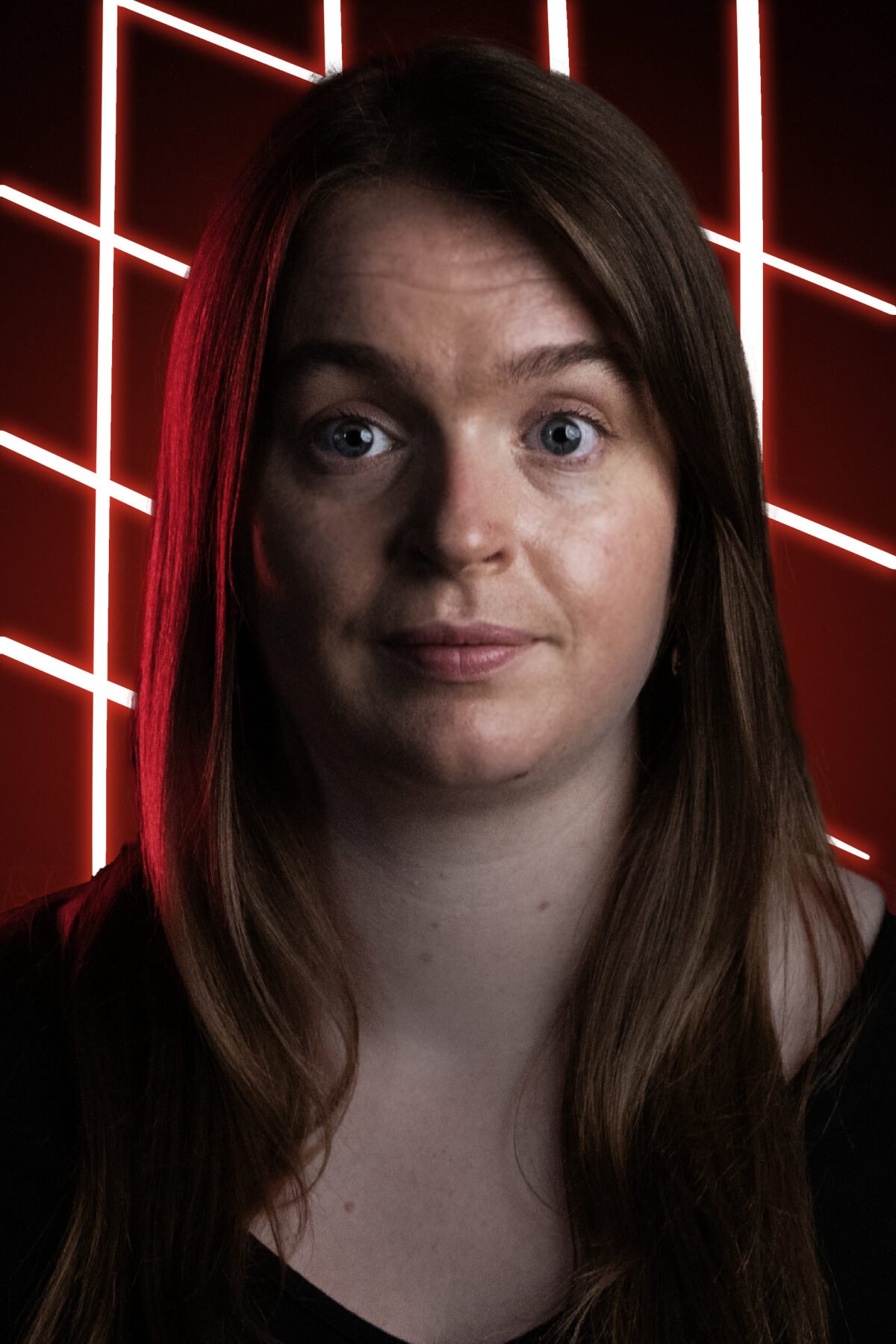 Scribbled portrait of Kate from the Dark Horse team.